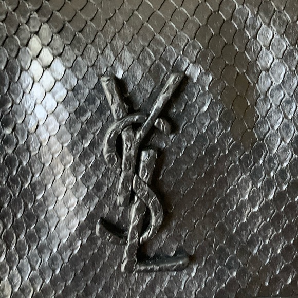 Saint Laurent Niki Genuine Anaconda Shoulder Bag - Picture 2 of 8